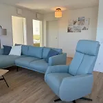 شقة Urlaub An Der Nordsee - Exklusive Penthouse-ferienwohnung Deichliebe In Tossens بوتجادينغين