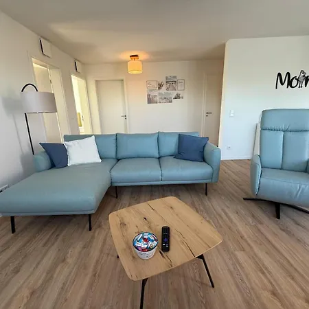 公寓 Urlaub An Der Nordsee - Exklusive Penthouse-ferienwohnung Deichliebe In Tossens *