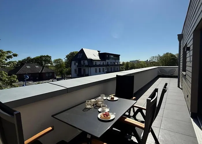 Urlaub An Der Nordsee - Exklusive Penthouse-ferienwohnung Deichliebe In Tossens 公寓