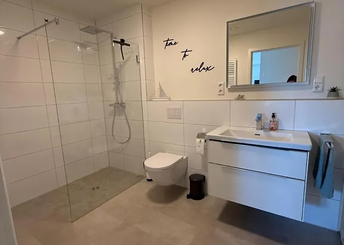 公寓 Urlaub An Der Nordsee - Exklusive Penthouse-ferienwohnung Deichliebe In Tossens