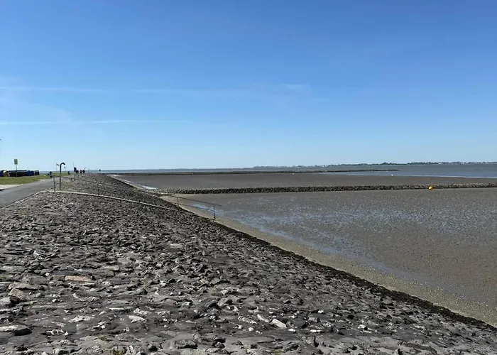 Urlaub An Der Nordsee - Exklusive Penthouse-ferienwohnung Deichliebe In Tossens 公寓 布特亚丁根